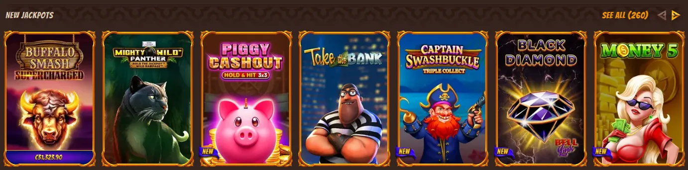 New Jackpots in Alawin Casino