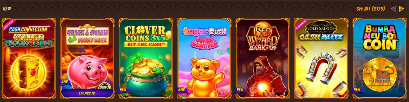 Nieuwe spellen in Alawin Casino